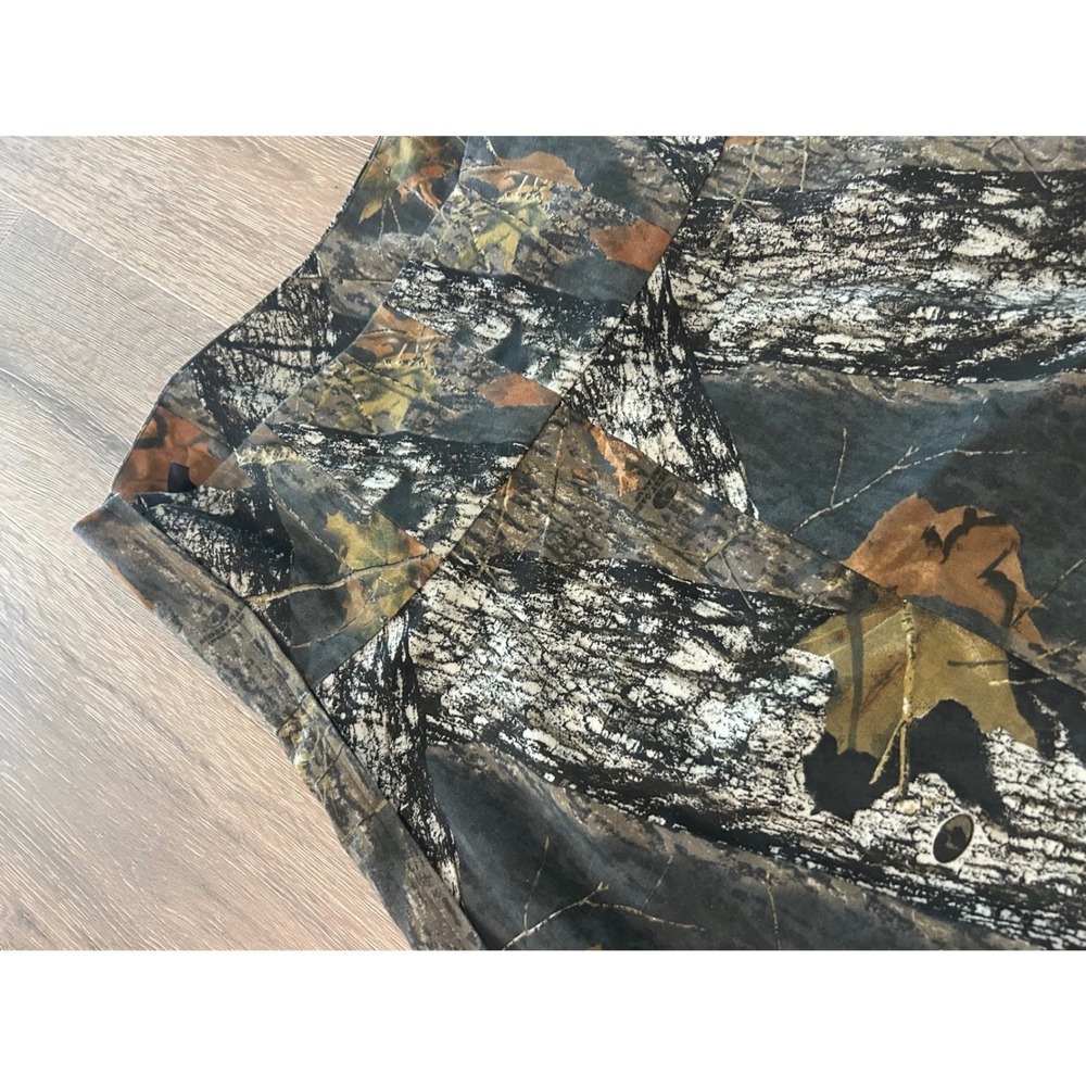 Mossy Oak Camo Strapless Dress Womens Large Break Up Infinity A-Line Country - Picture 11 of 12